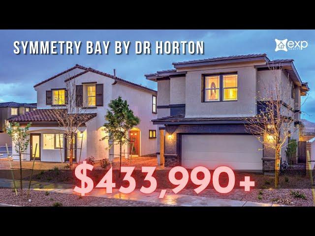 2-Story Las Vegas Homes DR Horton Henderson Symmetry Bay New Home Construction | Moving to Las Vegas