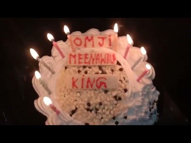 omji Meenawala Birthday cake