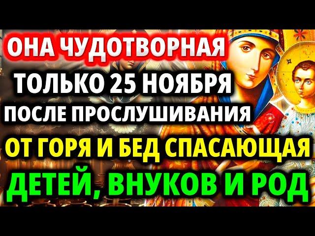 ТОЛЬКО 22 ноября ОНА СПАСЕТ ТВОИХ ДЕТЕЙ И РОД от горя и бед! Акафист Богородице Избавительница