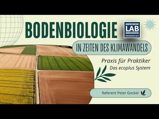 Bodenbiologie im Klimawandel - Boden Mikrobiom Analyse DNA basiert kinsey analyse Mikrobiom-lab