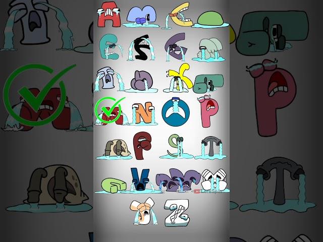 ALPHABET LORE A-Z but everyone crying - ALPHABET LORE ANIMATION MEME - abcdefghijklmnopqrstuvwxyz