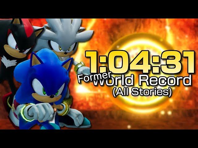 Sonic P06 - All Stories Any% Speedrun in 1'04"31.300