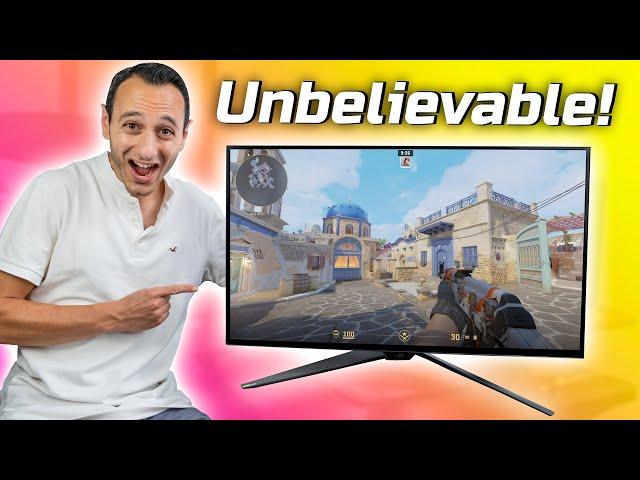 This Monitor Outputs 4K 240Hz & 1080p 480Hz! Asus ROG Swift OLED PG32UCDP Review