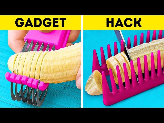 GADGETS VS HACKS | Useful Tricks For Any Occasion