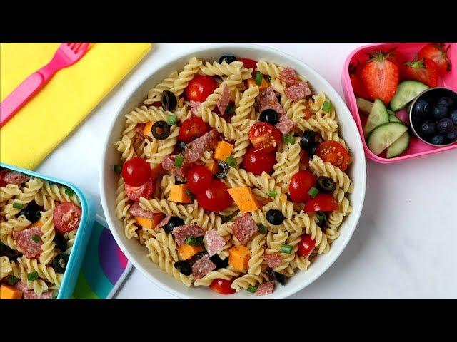 Pizza Pasta Salad | Summer Lunch Recipe