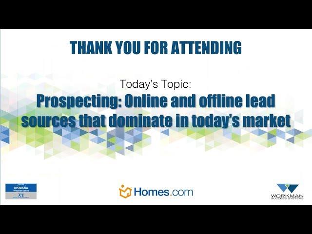 Prospecting: Online and Offline Lead Sources That Dominate in Today's Market