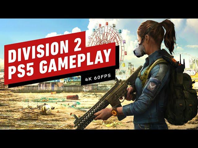 Division 2 on PS5: 14 Minutes of 4K 60fps Gameplay