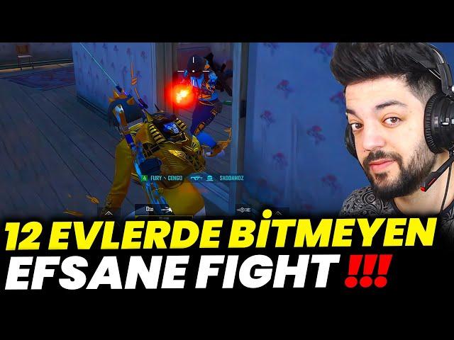 12 EVLERDE BİTMEYEN FIGHT !! PUBG Mobile