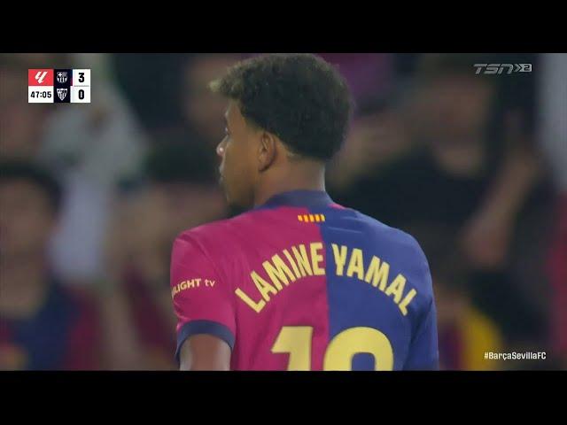 Lamine Yamal vs Sevilla (20/10/2024) - La Liga