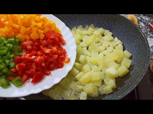 Egg and potato recipe in a new way