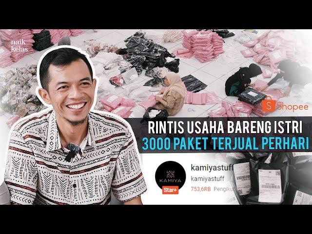 Sukses Dari Bisnis Online ! Rintis Usaha Bareng Istri Hingga Terjual 3000 Paket Perhari