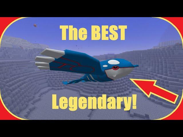 Why KYOGRE is the BEST Legendary in Pixelmon!