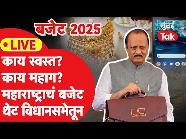 Maharashtra Budget Session 2025 : अर्थसंकल्पात काय स्वस्त? काय महाग? | Ajit Pawar