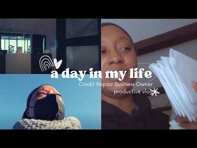 VLOG: A Day in the Life of an Entrepreneur - Credit Repair Business Owner | KeAmber Vaughn