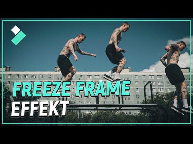 FREEZE FRAME SEQUENCE EFFEkT in Filmora[Tutorial Deutsch]