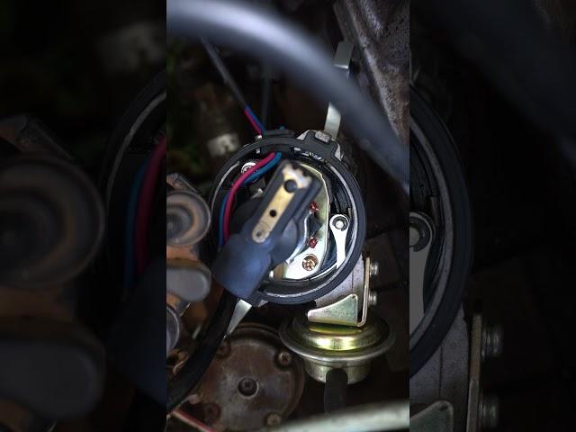 Checking Distributor Vaccum Advance #mechanic #automobile #shorts