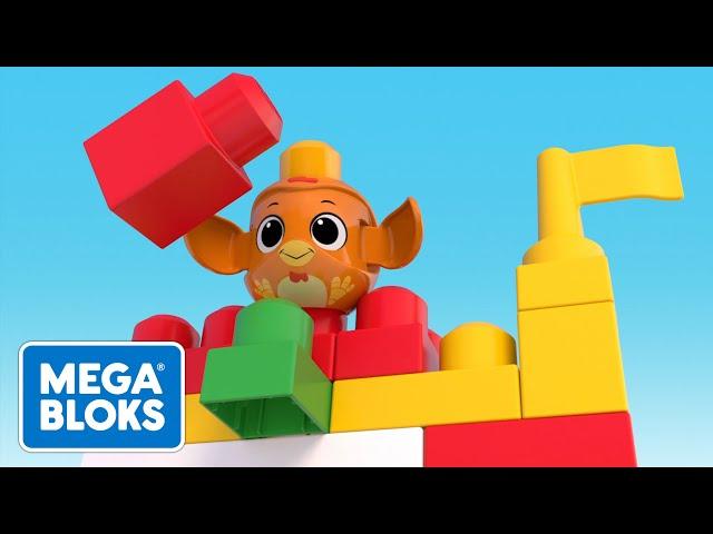 Mega Bloks™ |  Chicken and  Cow Race To The Top | +1 Hour of Cartoons for Kids | Fisher-Price