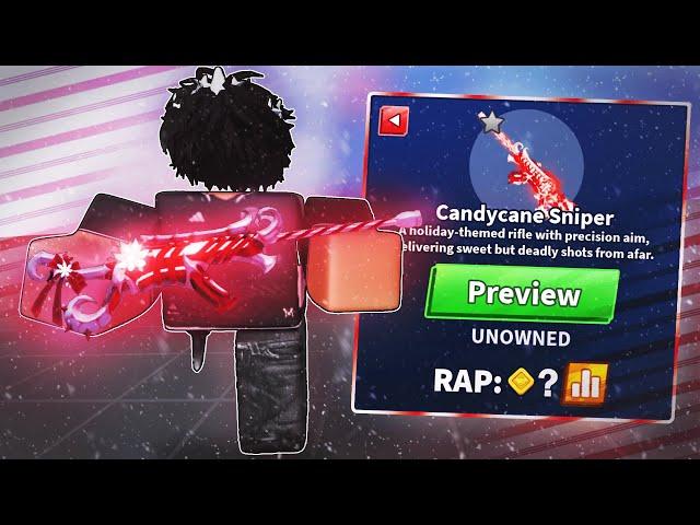 Spending $8,321,940 On The NEW CANDYCANE SNIPER.. (Roblox Blade Ball)