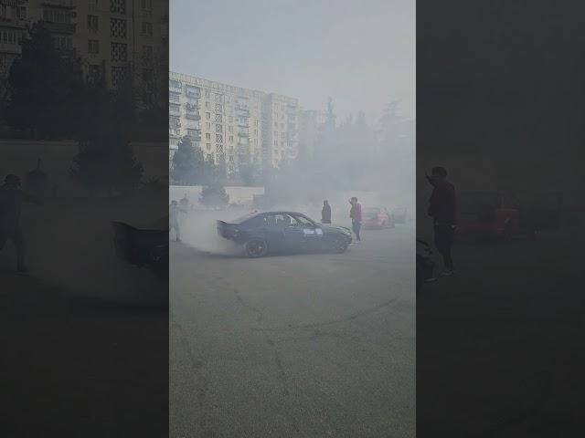 Drifting can end tragically.  The cameraman managed to save himself. #2024 #rustavi2