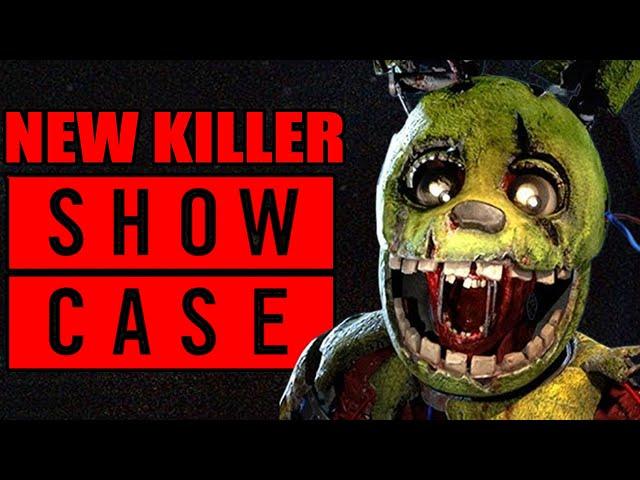 Springtrap gameplay showcase (Five Nights at Freddy's DBD DLC CHAPTER) | No Commentary