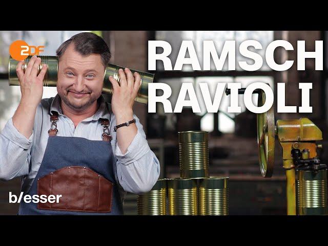 Ramsch Ravioli: Sebastian legt mit Farbe & Aromen alle rein