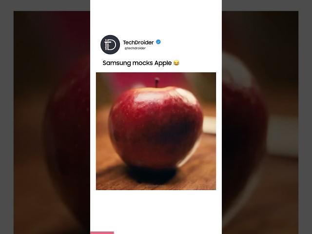 Samsung Mocking iPhone 