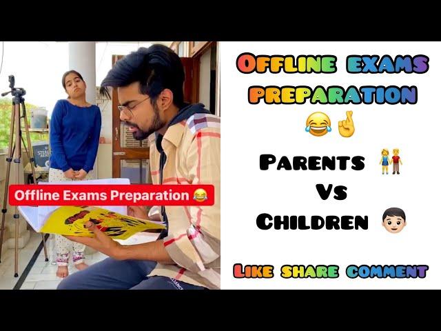 Offline Exams Preparation #priyalkukreja #shorts #ytshorts