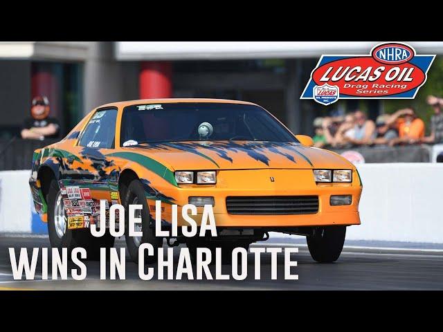 Joe Lisa wins Super Stock  at Circle K NHRA Four-Wide Nationals