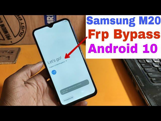 Samsung M20 FRP Bypass / SM-M205 Google Account Bypass Without Pc Android 10 No Smart Switch 100% OK