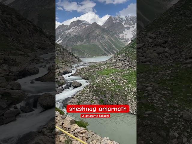 sheshnag jheel amarnath #amarnathyatra #amarnathyatra2023 #amarnath #sheshnag #bababarfani