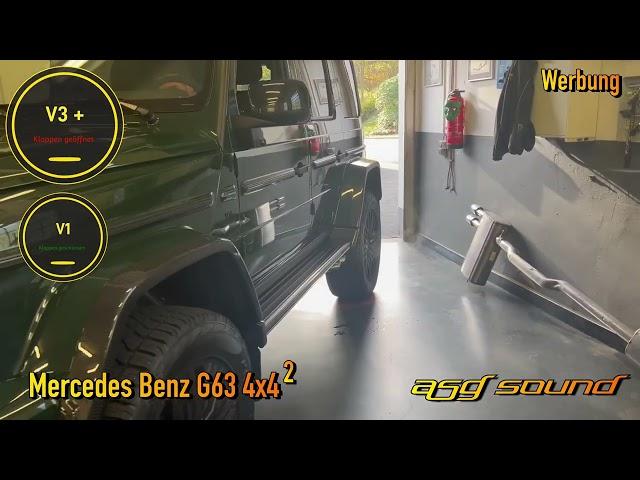 Alter Falter!!! | Mercedes Benz G63 4x4 "hoch 2" | V1/V3+ | ASG Sound | @GermanSupercarOwner