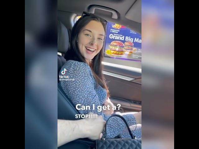 Tickling my boyfriend/girlfriend in the drive thru |TikTok compilation