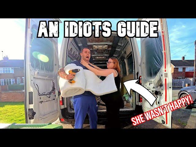 How To Insulate A Van | Ambulance To Campervan Conversion