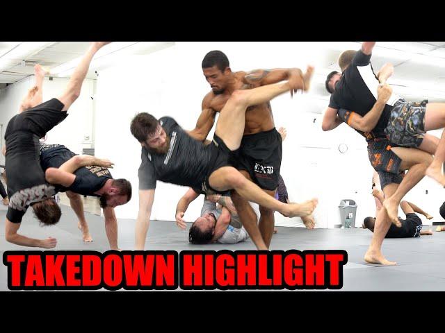 26 Takedowns, Throws & Trips in 3 mins | B-Team Jiu-Jitsu