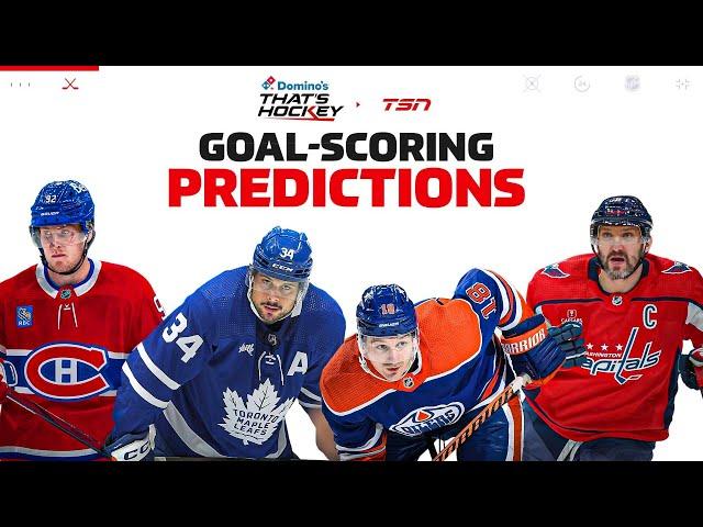 PREDICTING GOAL totals for NHL's BIGGEST STARS