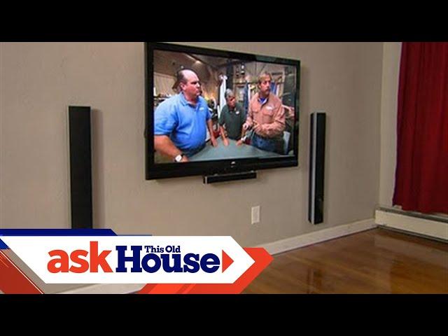 How to Hang a Flat-Screen TV | Ask This Old House