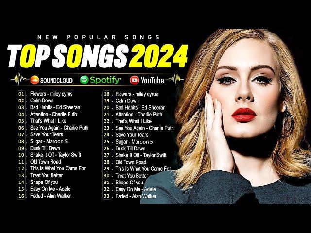 Top Hits 2024  New Popular Songs 2024  Best English Songs  Best Pop Music Playlist  on Spotify