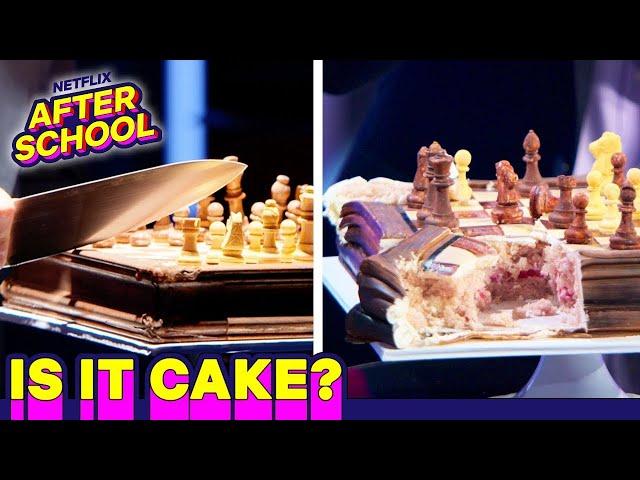 Chess Board...or Cake?   Is It Cake? | Netflix After School