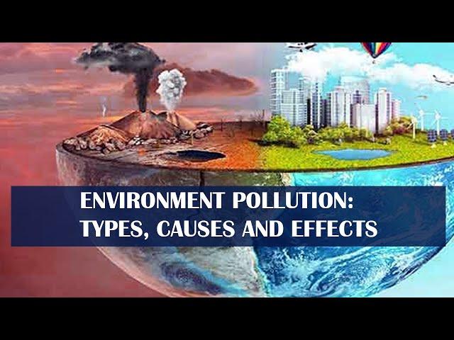 Environment Pollution: Types, Causes and Effects (infographic)