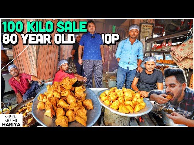 30/- Rs में Patiala Favorite Sham ka Nashta | आज भी कोयले की भट्टी में बनाते हैं Indian Street Food