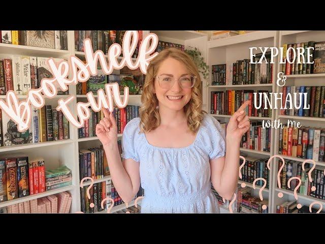 My Bookshelf Tour: Exploring my Shelves, Finding the Unread and a Book Unhaul 