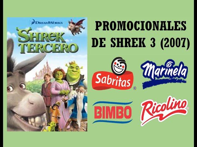 Promocionales De Shrek Tercero (2007) [ES]