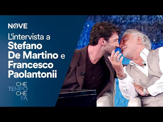 L'intervista a Stefano De Martino e Francesco Paolantoni | Che tempo che fa