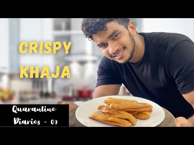 Tasty Crispy golden Khaja  | Khaja sweet |  Wild Cookbook