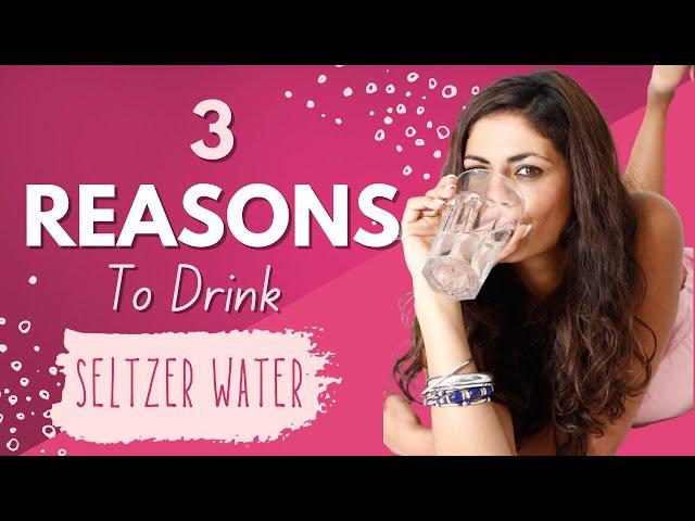 SELTZER WATER/ CARBONATED WATER, 3 BENEFITS, 0 Calories