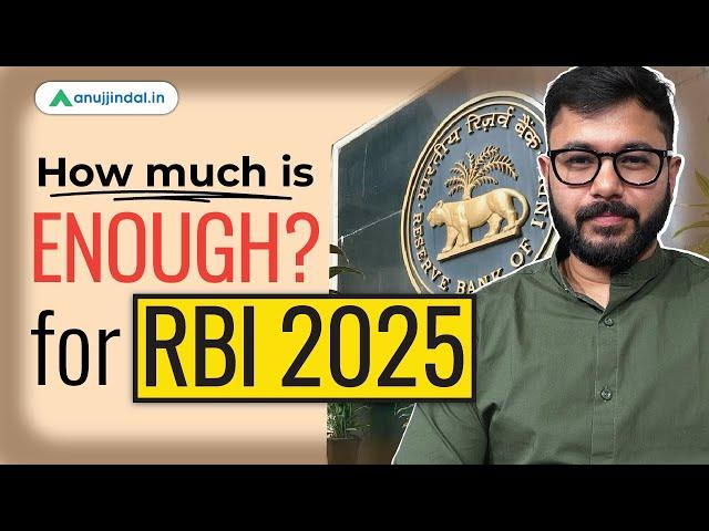 What Depth is Required to Crack RBI Grade B 2025 | Preparation Strategy | PYP Analysis | Anuj Jindal