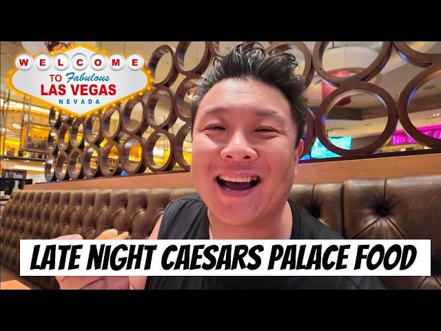 24 Hour Eats at Caesars Palace Las Vegas - Cafe Americano