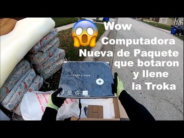 Del Contenedor de Basura Señor saco COSAS para dármelas / LO QUE TIRAN EN USA LOS MILLONARIOS