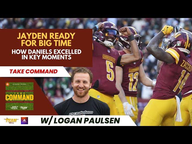 Film Review: Jayden Daniels Owned The Big Moments vs Eagles | Take Command