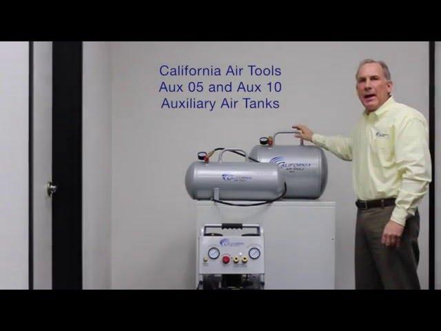 California Air Tools Aux05 Aux10 - Portable Auxiliary Expansion Air Tanks